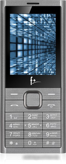 Мобильный телефон F+ B280 (темно-серый) - фото 5 - id-p214649584
