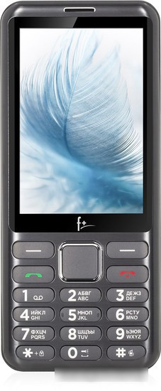 Мобильный телефон F+ S350 (темно-серый) - фото 3 - id-p214649587