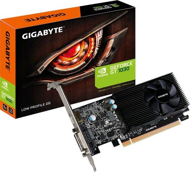 Видеокарта Gigabyte GeForce GT 1030 Low Profile 2GB [GV-N1030D5-2GL] - фото 4 - id-p214645285