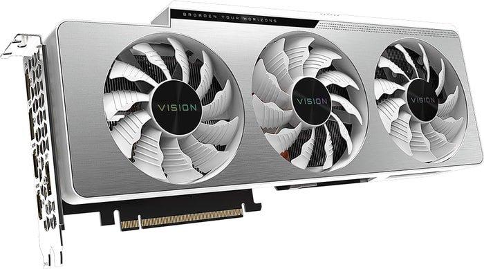 Видеокарта Gigabyte GeForce RTX 3080 Vision OC 10G GDDR6X (rev. 2.0) - фото 2 - id-p214645305