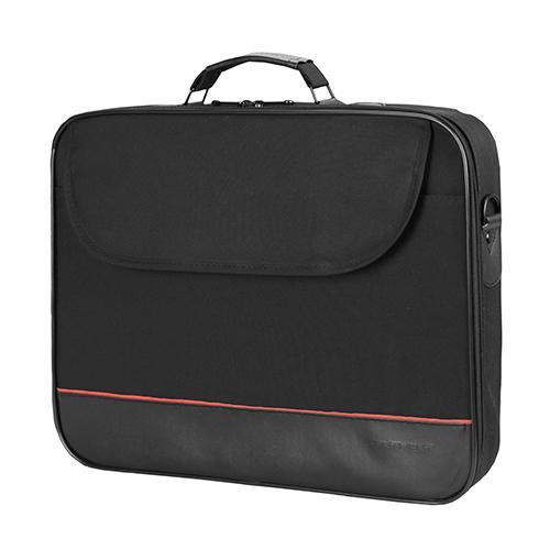 Сумка-чехол кейс портфель для ноутбука 15.6 Continent CC-100 черный - фото 1 - id-p214212738