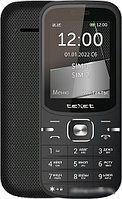 Кнопочный телефон TeXet TM-219 (черный)