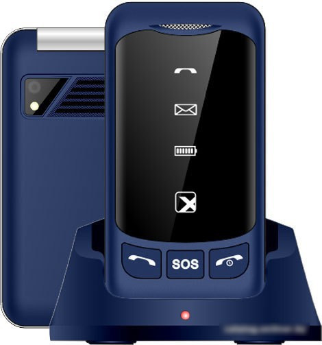Смартфон TeXet TM-B419 (синий) - фото 1 - id-p214649631