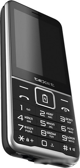 Кнопочный телефон TeXet TM-D421 (черный) - фото 4 - id-p214649633