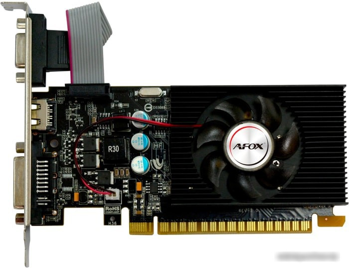 Видеокарта AFOX GeForce GT220 1GB GDDR3 AF220-1024D3L2 - фото 1 - id-p214645355