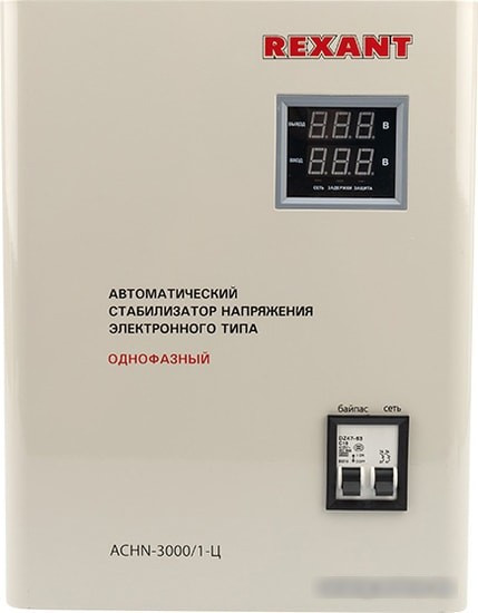 Стабилизатор напряжения Rexant АСНN-3000/1-Ц - фото 2 - id-p214650574