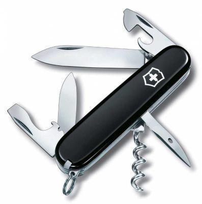 Складной нож Victorinox Spartan, функций: 12, 91мм, черный , коробка картонная [1.3603.3] - фото 1 - id-p213133418