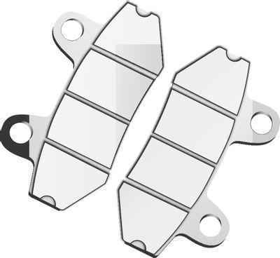 Тормозные колодки BREMBO P37008, дисковые, передние - фото 1 - id-p213132349