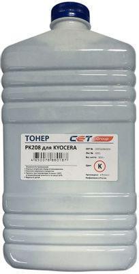 Тонер CET PK208, для Kyocera Ecosys M5521cdn/M5526cdw/P5021cdn/P5026cdn, черный, 500грамм, бутылка - фото 1 - id-p213132413