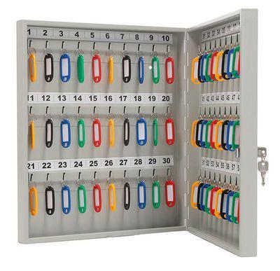 Шкафчик для ключей AIKO Key-60, 60шт ключ., 60 брелков, металл, серый [s183ch012000] - фото 2 - id-p213131207