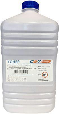 Тонер CET CE28-M/CE28-D, для KONICA MINOLTA Bizhub C258/308/368, пурпурный, 550грамм, бутылка, девелопер - фото 1 - id-p213132442