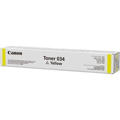 Тонер Canon 034, для iR C1225iF, желтый, туба - фото 1 - id-p213132461