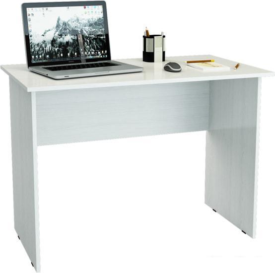 Письменный стол MFMaster Милан-5 (белый) - фото 1 - id-p213150052