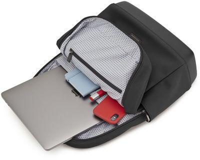Рюкзак Moleskine The Backpack Soft Touch, 41 х 13 х 32 см, черный [et9cc02bkbk] - фото 5 - id-p213134178