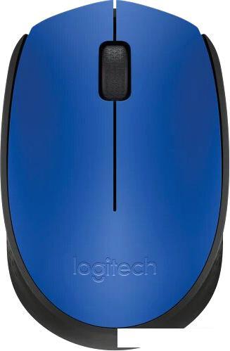 Мышь Logitech M170 Wireless (синий) - фото 1 - id-p214283021