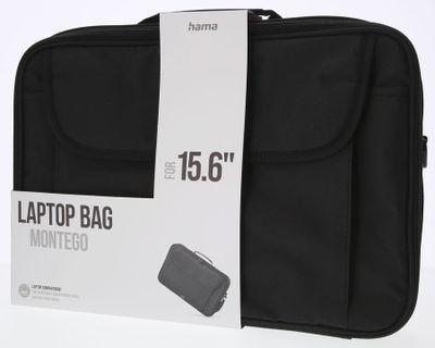 Сумка для ноутбука 15.6" HAMA Montego, черный [00216440] - фото 4 - id-p213132676