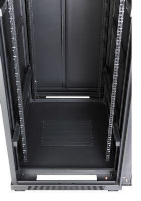 Шкаф коммутационный LanMaster TWT-CBB-42U-6X8-G1 напольный, стеклянная передняя дверь, 42U, 600x800 мм - фото 2 - id-p213131462