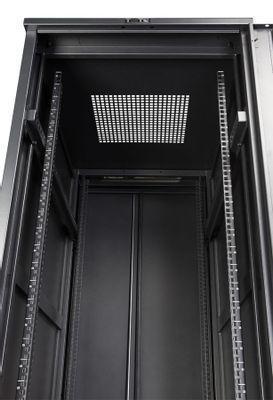 Шкаф коммутационный LanMaster TWT-CBB-42U-6X8-G1 напольный, стеклянная передняя дверь, 42U, 600x800 мм - фото 10 - id-p213131462