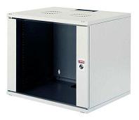 Шкаф коммутационный LANDE LN-SH12U5460-LG-F0-1 настенный, стеклянная передняя дверь, 12U, 540x595x600 мм