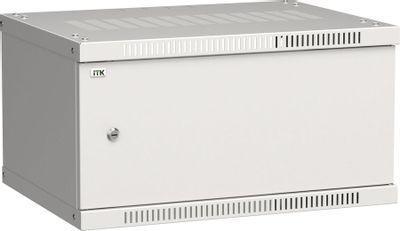Шкаф коммутационный ITK LWE3-06U64-MF настенный, металлическая передняя дверь, 6U, 600x320x450 мм - фото 1 - id-p213131533
