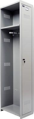 Шкаф для одежды ПРАКТИК ML 01-30 допмодуль металл, 1830мм х 300мм серый [s23099402102] - фото 1 - id-p213131576