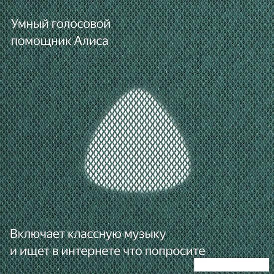 Умная колонка Яндекс Станция Макс (с хабом умного дома Zigbee, зеленый) - фото 9 - id-p213935717