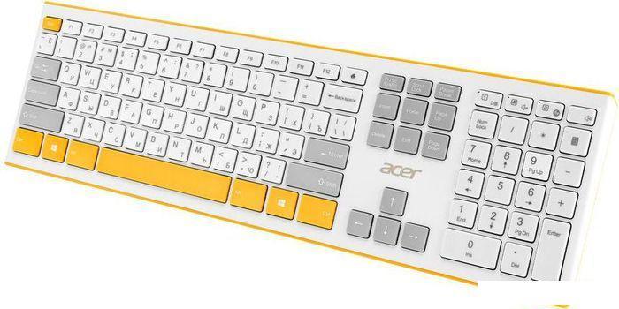 Клавиатура + мышь Acer OCC200 (белый) - фото 5 - id-p214384123