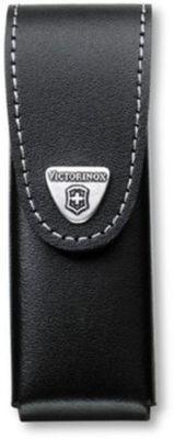 Чехол Victorinox Leather Belt Pouch, кожа натуральная, черный, без упаковки [4.0524.31] - фото 1 - id-p213131662