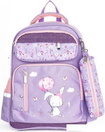 Школьный рюкзак Schoolformat Soft 3 + Cute Rabbit РЮКМ3П-МРЛ, фото 2