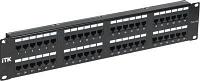 Патч-панель ITK (PP48-2UC5EU-D05) 19" 2U 48xRJ45 кат.5E UTP