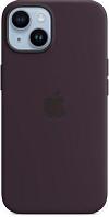 Чехол (клип-кейс) Apple Silicone Case with MagSafe, для Apple iPhone 14, баклажановый [mpt03fe/a]