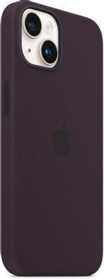 Чехол (клип-кейс) Apple Silicone Case with MagSafe, для Apple iPhone 14, баклажановый [mpt03fe/a] - фото 5 - id-p213131722