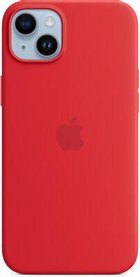 Чехол (клип-кейс) Apple Silicone Case with MagSafe, для Apple iPhone 14 Plus, красный [mpt63fe/a] - фото 1 - id-p213131729