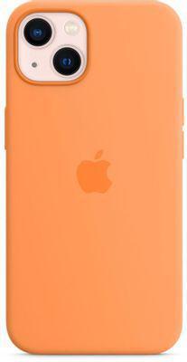 Чехол (клип-кейс) Apple Silicone Case with MagSafe, для Apple iPhone 13 mini, противоударный, весенняя мимоза - фото 4 - id-p213131733