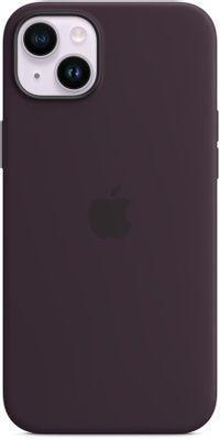 Чехол (клип-кейс) Apple Silicone Case with MagSafe A2911, для Apple iPhone 14 Plus, баклажановый [mdt93zm/a] - фото 2 - id-p213131738
