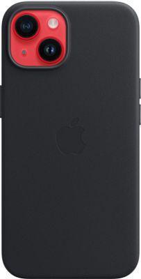 Чехол (клип-кейс) Apple Leather Case with MagSafe, для Apple iPhone 14, черный [mpp43fe/a] - фото 5 - id-p213131742