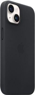 Чехол (клип-кейс) Apple Leather Case with MagSafe, для Apple iPhone 14, черный [mpp43fe/a] - фото 6 - id-p213131742