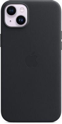 Чехол (клип-кейс) Apple Leather Case with MagSafe, для Apple iPhone 14 Plus, черный [mpp93fe/a] - фото 3 - id-p213131747