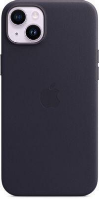 Чехол (клип-кейс) Apple Leather Case with MagSafe, для Apple iPhone 14 Plus, темно-фиолетовый [mppc3fe/a] - фото 3 - id-p213131748