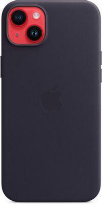 Чехол (клип-кейс) Apple Leather Case with MagSafe, для Apple iPhone 14 Plus, темно-фиолетовый [mppc3fe/a] - фото 4 - id-p213131748