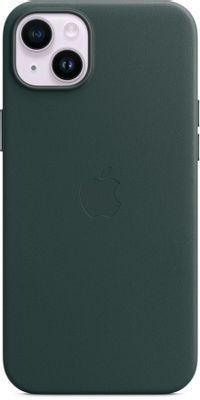 Чехол (клип-кейс) Apple Leather Case with MagSafe, для Apple iPhone 14 Plus, темно-зеленый [mppa3fe/a] - фото 3 - id-p213131749