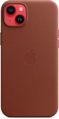 Чехол (клип-кейс) Apple Leather Case with MagSafe, для Apple iPhone 14 Plus, коричневый [mppd3fe/a] - фото 4 - id-p213131751