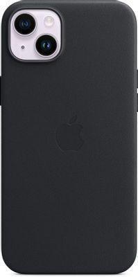 Чехол (клип-кейс) Apple Leather Case with MagSafe A2907, для Apple iPhone 14 Plus, черный [mpp93zm/a] - фото 2 - id-p213131757