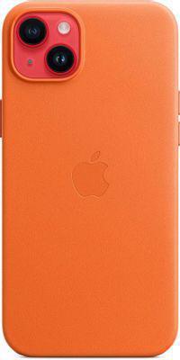 Чехол (клип-кейс) Apple Leather Case with MagSafe A2907, для Apple iPhone 14 Plus, оранжевый [mppf3zm/a] - фото 5 - id-p213131758