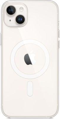 Чехол (клип-кейс) Apple Clear Case with MagSafe, для Apple iPhone 14 Plus, прозрачный [mpu43fe/a] - фото 1 - id-p213131764
