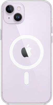 Чехол (клип-кейс) Apple Clear Case with MagSafe, для Apple iPhone 14 Plus, прозрачный [mpu43fe/a] - фото 2 - id-p213131764