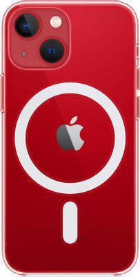 Чехол (клип-кейс) Apple Clear Case with MagSafe, для Apple iPhone 13 mini, прозрачный [mm2w3ze/a] - фото 5 - id-p213131765
