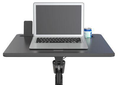 Стол для ноутбука регулируемый Cactus VM-FDS101B, МДФ, черный - фото 3 - id-p213133055