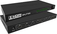 Сплиттер аудио-видео PREMIER 5-872-8, HDMI (f) - 8xHDMI (f) , ver 1.4, черный