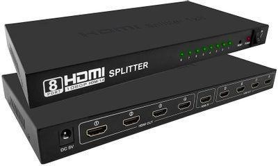 Сплиттер аудио-видео PREMIER 5-872-8, HDMI (f) - 8xHDMI (f) , ver 1.4, черный - фото 2 - id-p213133217